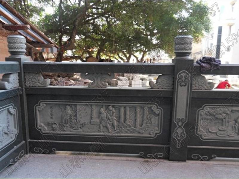 寺廟石雕欄桿