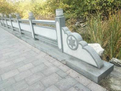 石雕欄桿、石拱橋、石欄桿