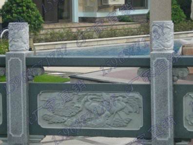 石雕欄桿、石拱橋、石欄桿