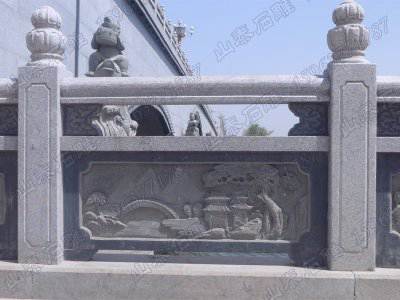 石雕欄桿、石拱橋、石欄桿