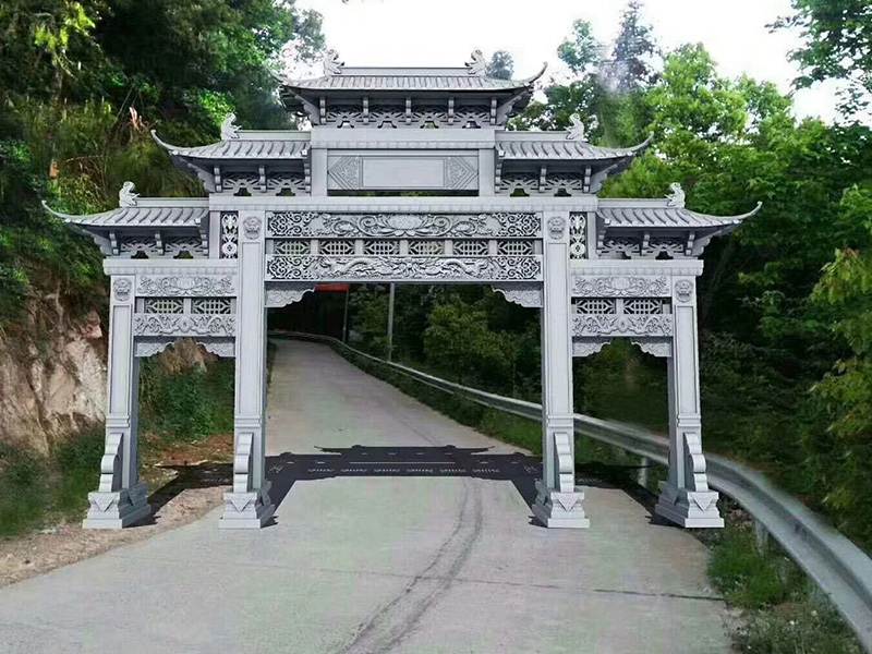 農(nóng)村石牌坊