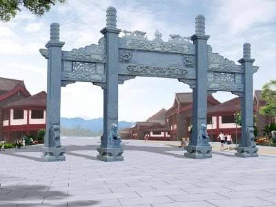 石雕欄桿、石拱橋、石欄桿