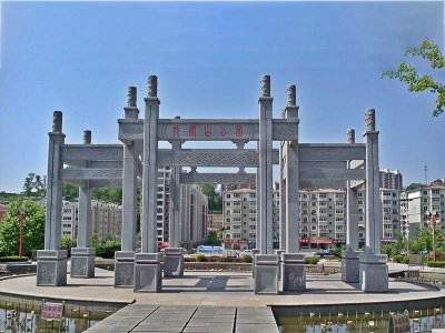 石雕欄桿、石拱橋、石欄桿