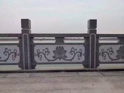 石雕欄桿、石拱橋、石欄桿