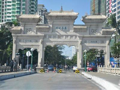 石雕欄桿、石拱橋、石欄桿