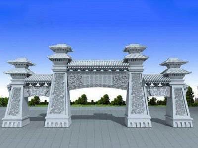 石雕欄桿、石拱橋、石欄桿