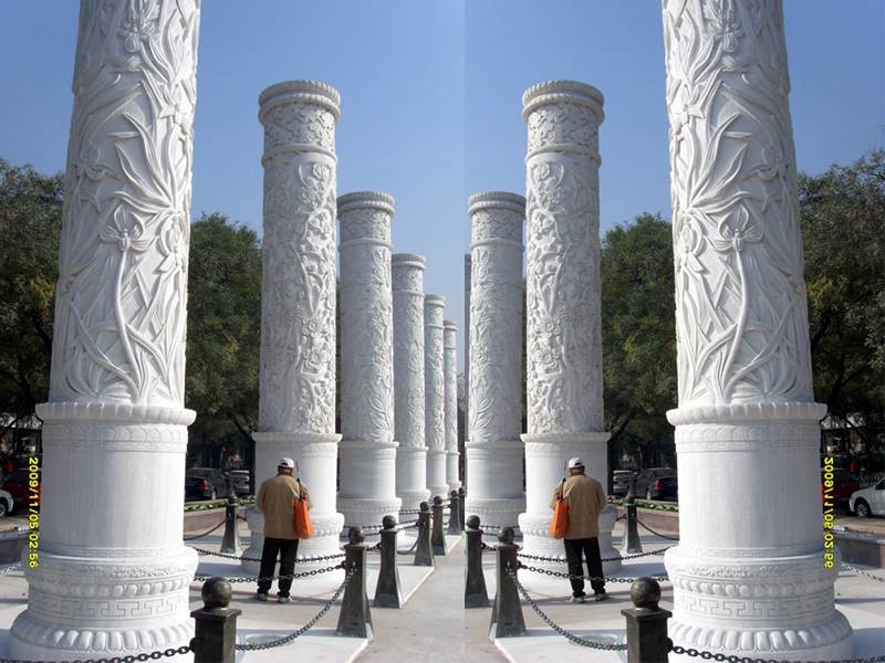 石雕欄桿、石拱橋、石欄桿