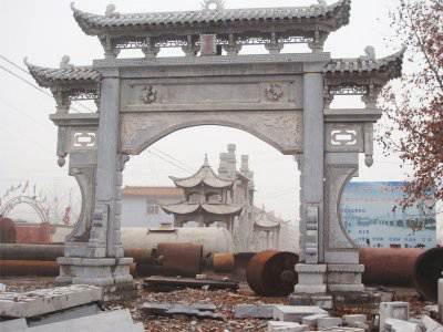 石雕欄桿、石拱橋、石欄桿