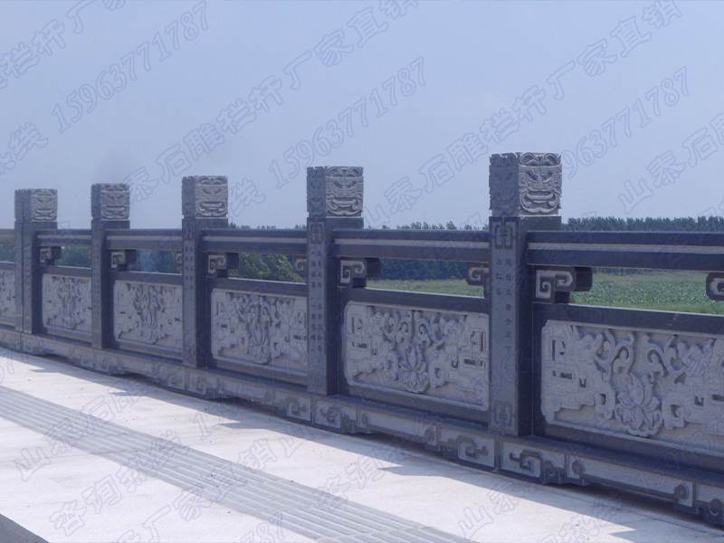 石雕欄桿、石拱橋、石欄桿