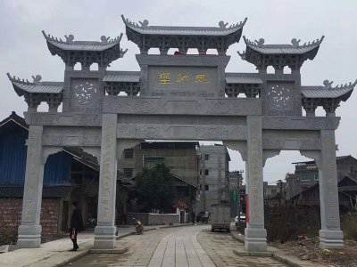 石雕欄桿、石拱橋、石欄桿