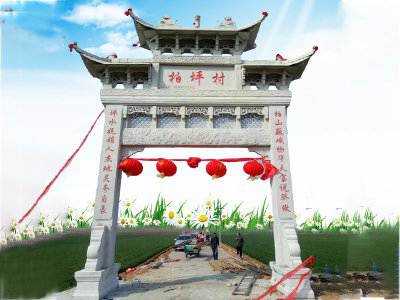 石雕欄桿、石拱橋、石欄桿