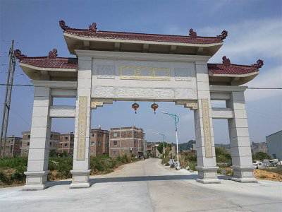 石雕欄桿、石拱橋、石欄桿