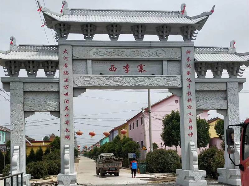 農(nóng)村石牌樓