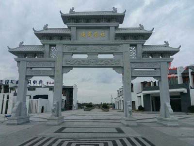 石雕欄桿、石拱橋、石欄桿