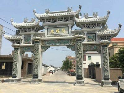 石雕欄桿、石拱橋、石欄桿