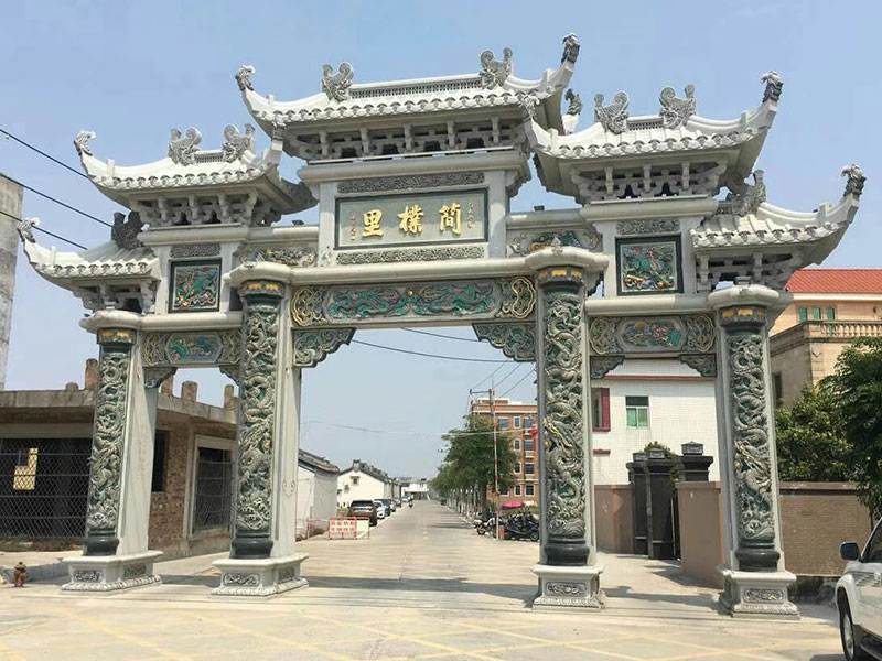 農(nóng)村石牌坊建造
