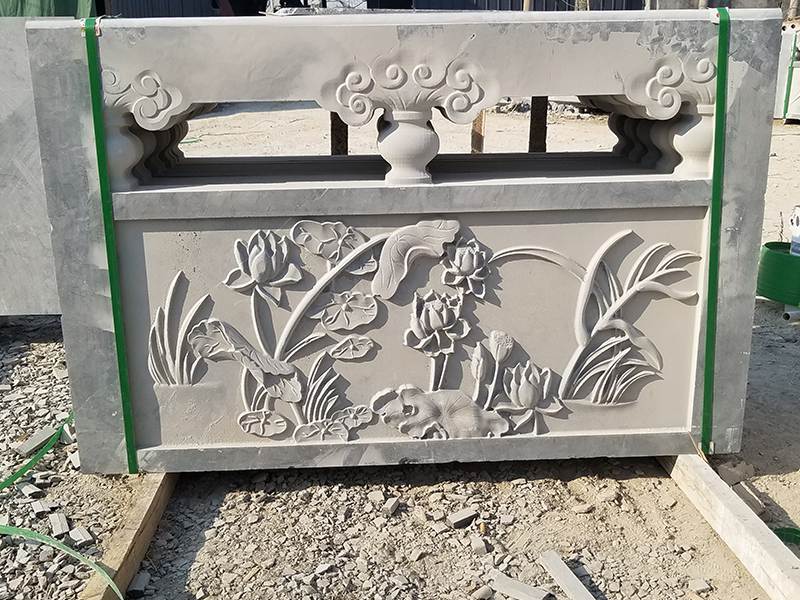 青石欄桿雕刻