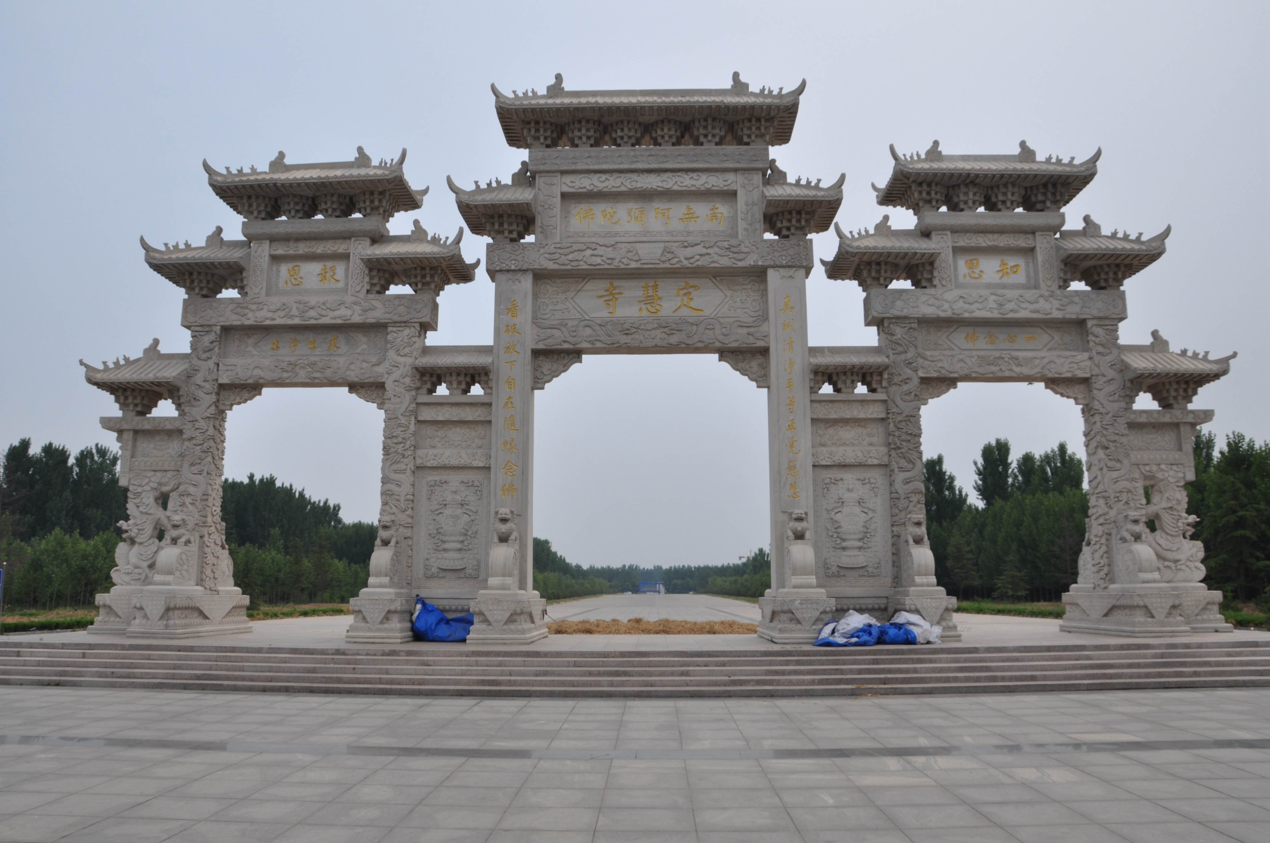 石牌坊制作工藝