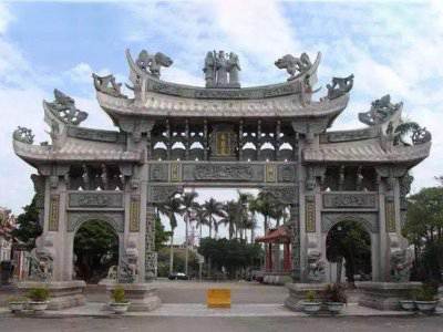 石雕欄桿、石拱橋、石欄桿