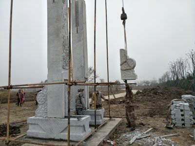 石雕欄桿、石拱橋、石欄桿