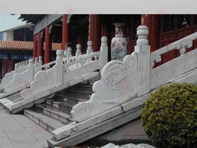 石雕欄桿、石拱橋、石欄桿