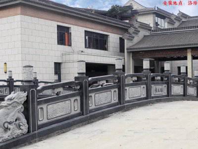 石雕欄桿、石拱橋、石欄桿