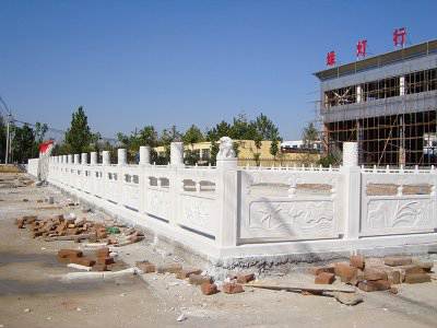 石雕欄桿、石拱橋、石欄桿