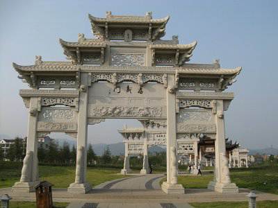 石雕欄桿、石拱橋、石欄桿