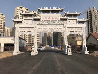 石雕欄桿、石拱橋、石欄桿