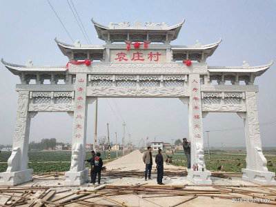 石雕欄桿、石拱橋、石欄桿