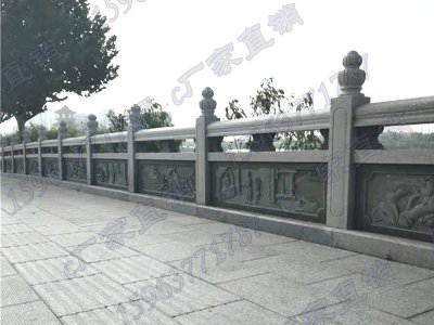 石雕欄桿、石拱橋、石欄桿