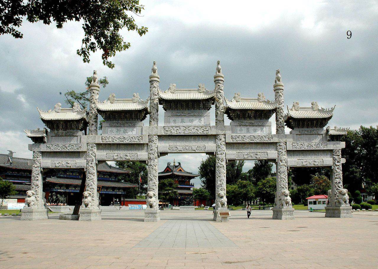 石雕欄桿、石拱橋、石欄桿